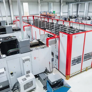 Hermle Linearroboteranlage